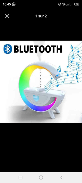 Humidificateur Bluetooth LED