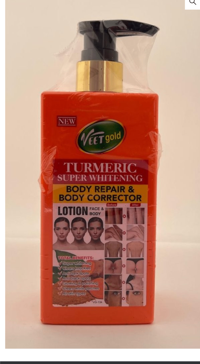 Veet gold turmeric super whitening Lotion