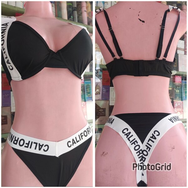 Bikini Californien Noir