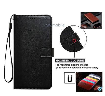 OPPO F21 pro 5G Case, Premium PU Leather Magnetic Shockproof Book Stand Folio Flip Wallet Case Cover with Card Holder