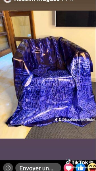 Tissu Bazin Africain