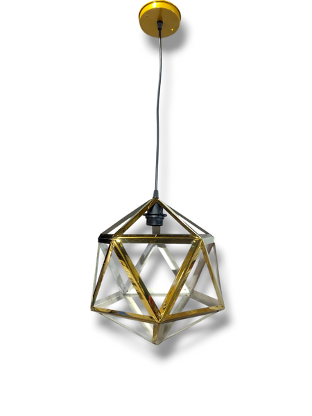 Hexagon Single Semi Golden