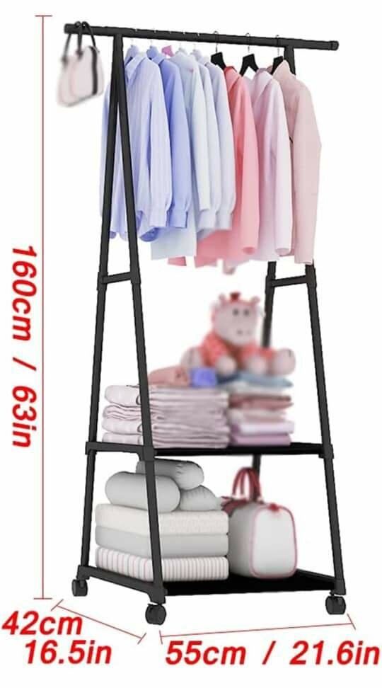 Étagère de rangement de vêtements