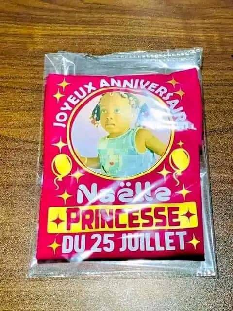 T-shirts personnalisés anniversaire