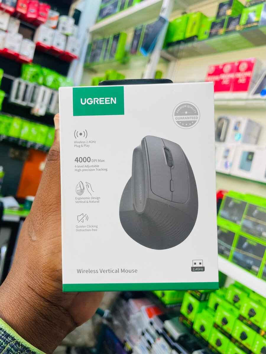 Souris verticale sans fil Ugreen - Ergonomique et précise
