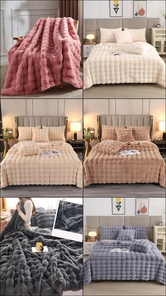 Plaid Douillet Épais