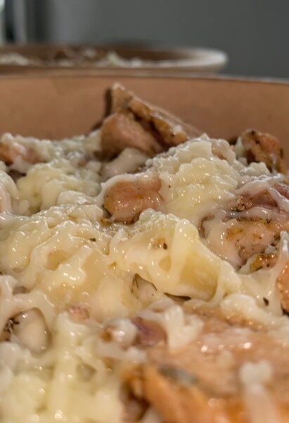 TagliatellesPoulet au fromage