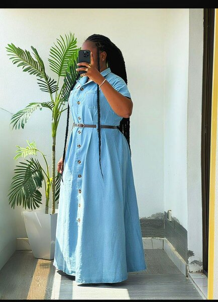 Robe en jean élégante