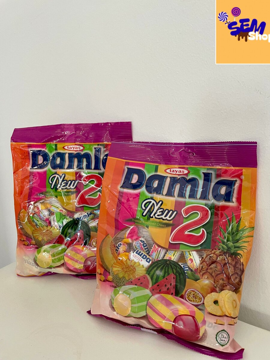 Bonbons Maoam et Damla assortis