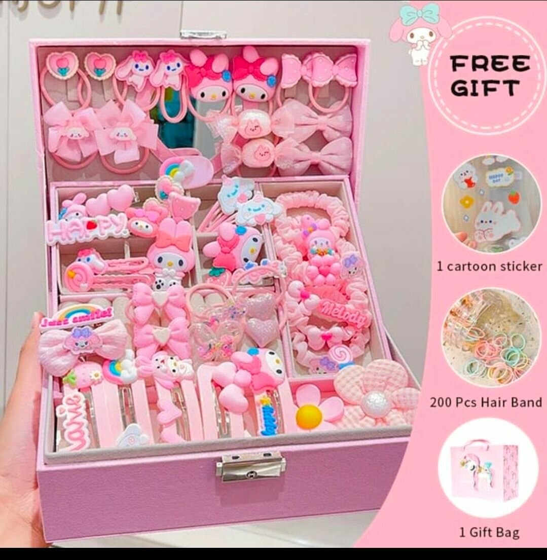 Boîte Cadeau Accessoires Cheveux