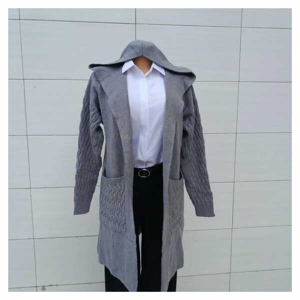 Freesize Cardigan grey