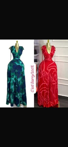 Robe longue élégante femme