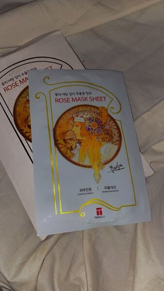 Rose Mask sheet (Korean Face Mask)