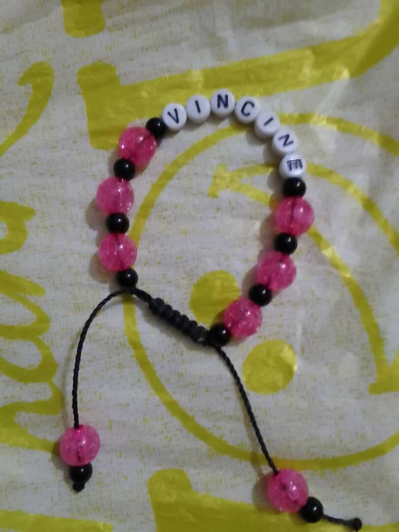 Bracelet perles personnalisable