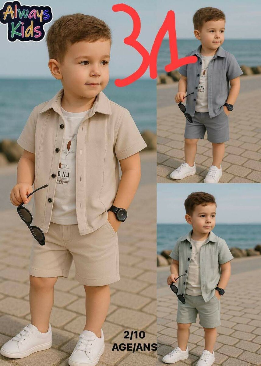 Ensemble élégant pour garçons