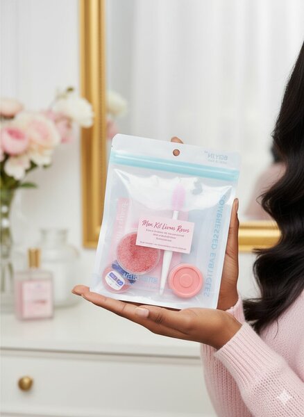 Kit de Soins des Lèvres Rose