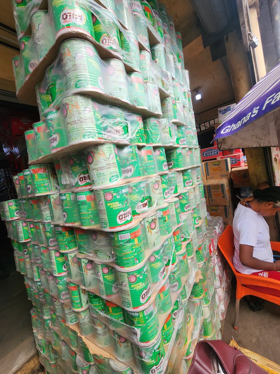 Milo, ideal and carnation milk