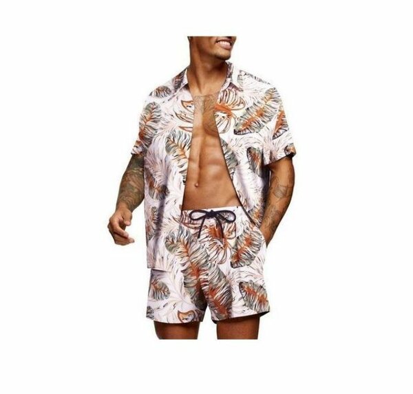 Ensemble de plage homme tropical