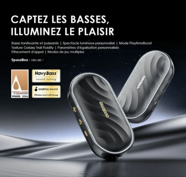 Enceinte Bluetooth Omuo - Haut-parleur Portable