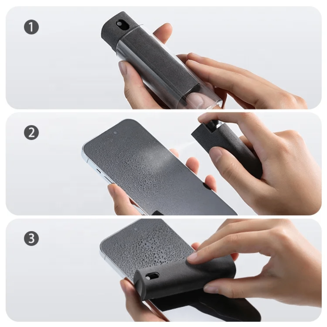 Spray nettoyant écran portable