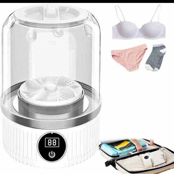 Mini lave-linge portable et silencieux