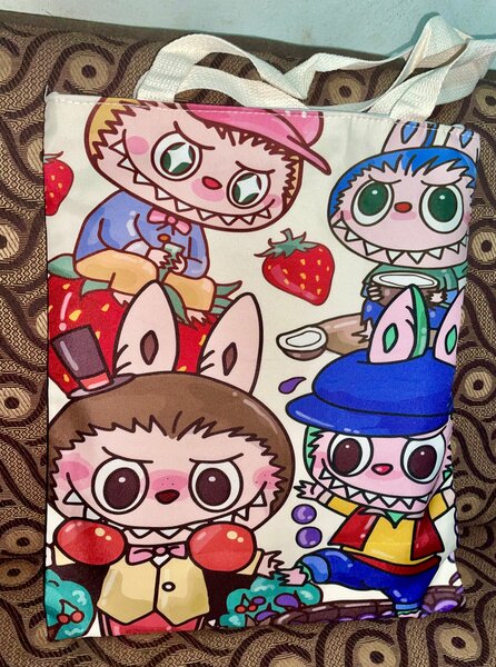 Sac fourre-tout illustré