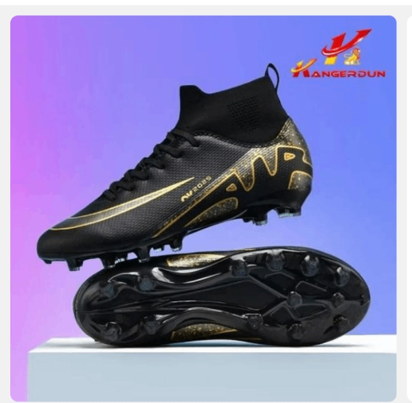 Chaussures de football homme XANGERDUN noir et or