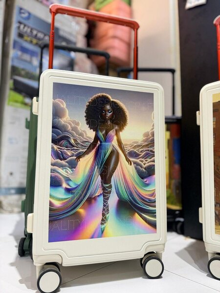 Valise cabine artistique unique