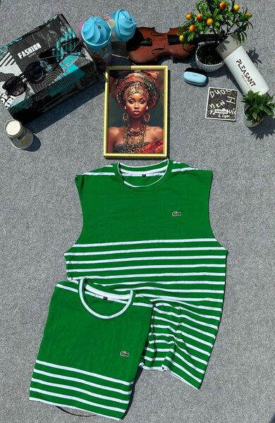 Débardeurs rayés homme