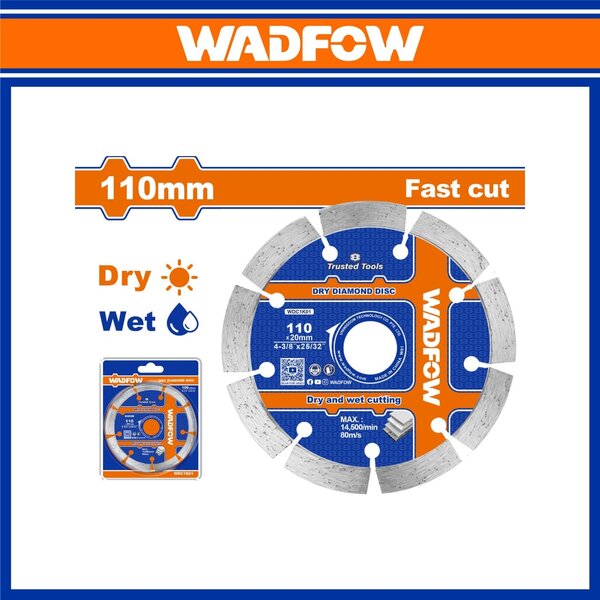 Disque diamant 110mm rapide