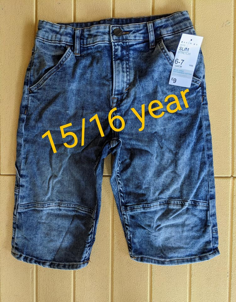 KIDS DENIM SHORTS