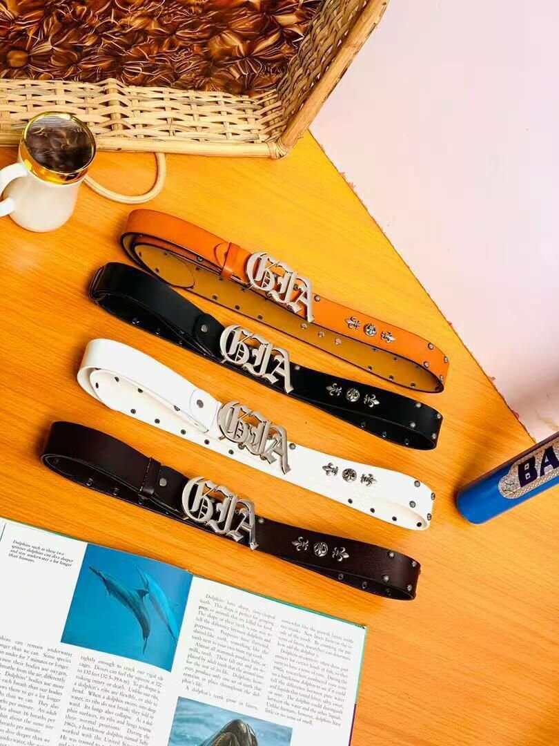 Ceinture en cuir tendance