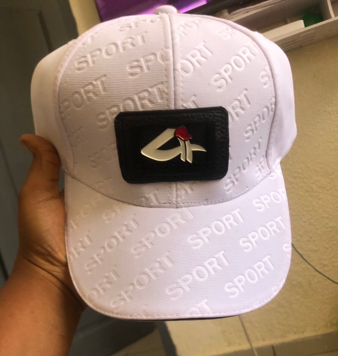 Casquette de sport élégante