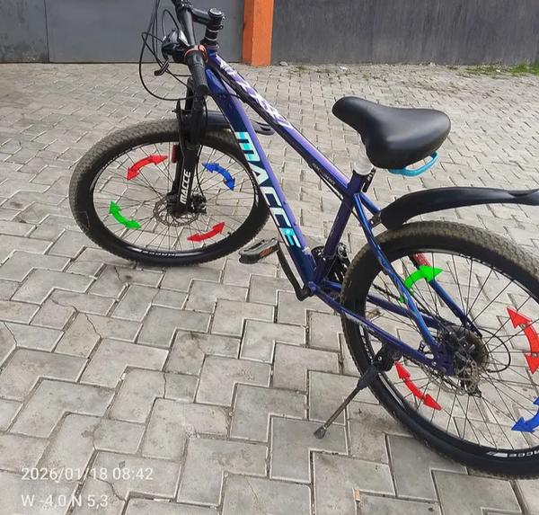 Vélo tout-terrain MACCE robuste