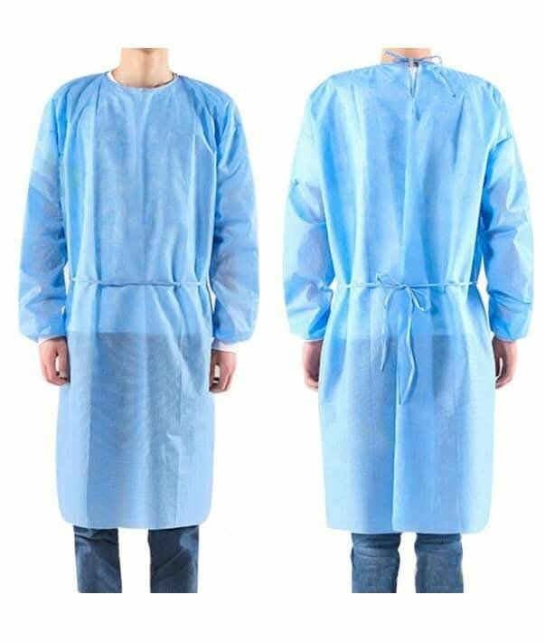Blouse Médicale Jetable Bleue
