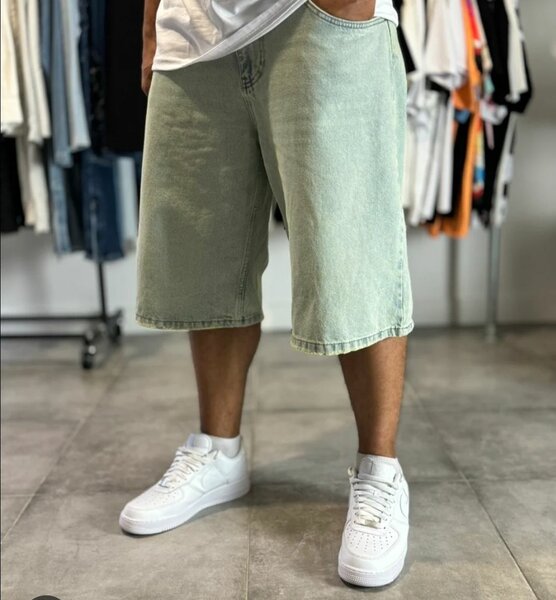 Bermuda en jean décontractée