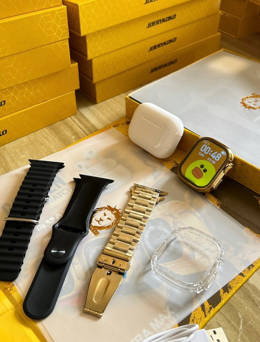 4 in 1 Golden SmartWatch