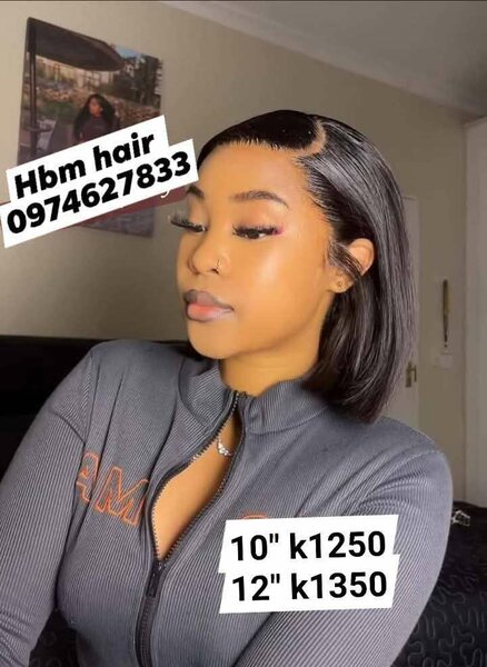 Peruvian machine made wigs