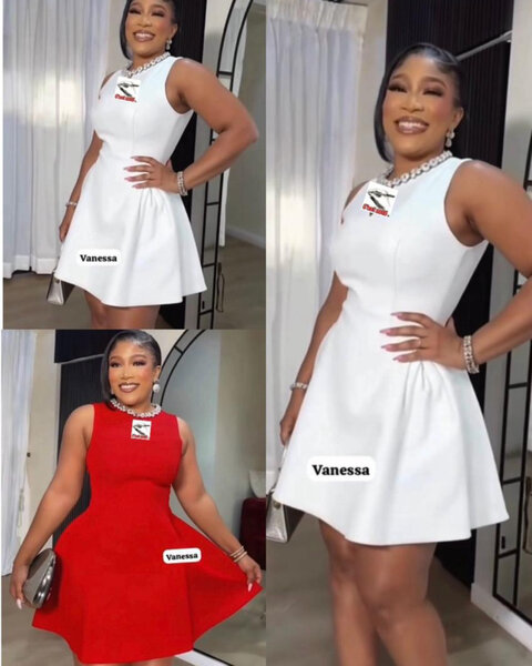 Robe évasée élégante