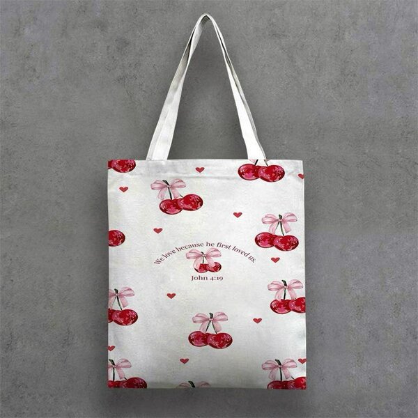 Totebags cerise chrétien