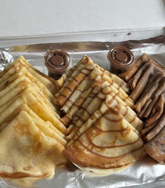 Crêpes assorties délicieuses