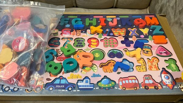 Panneau d'apprentissage MONTESSORI