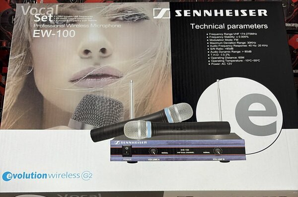 Microphone sans fil Sennheiser