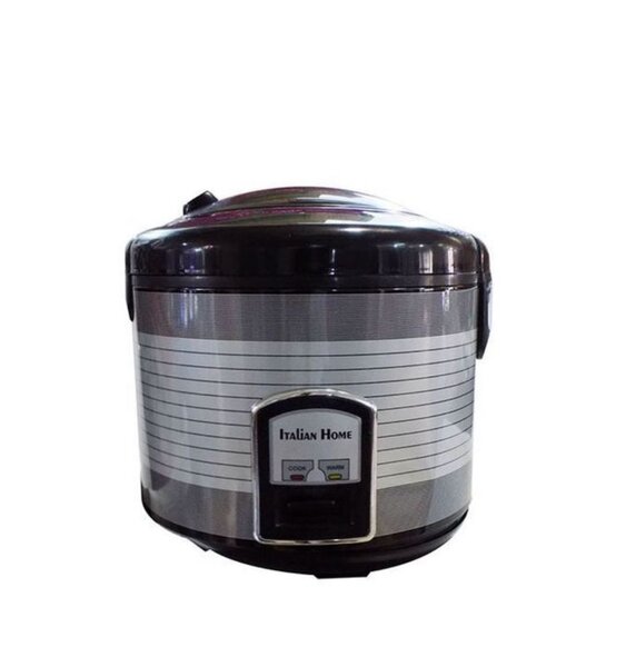 5L - 900W - Rice Cooker with Steamer - Black