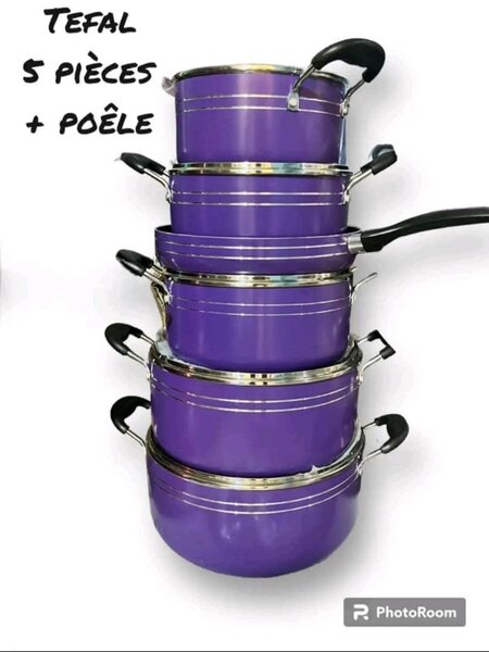 Batterie de Cuisine Tefal 6 Pièces