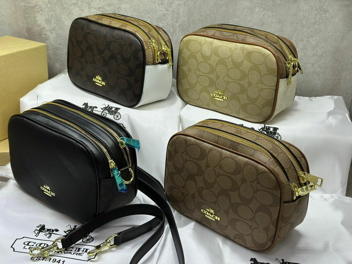 Coach premium канва кожа /   бесплатная доставка