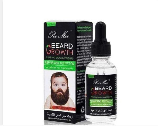 Huile Croissance Barbe Naturelle