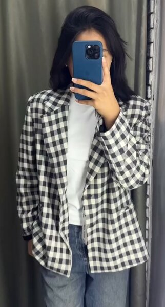 Классический пиджак в клетку