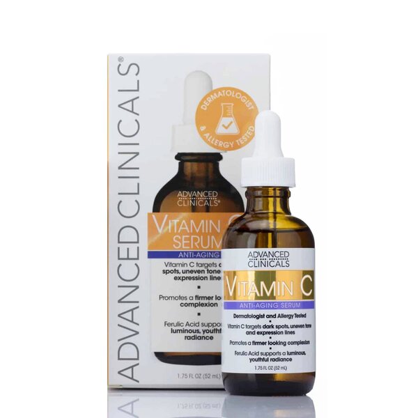 Advanced clinicals vitamin C lotion and serum set