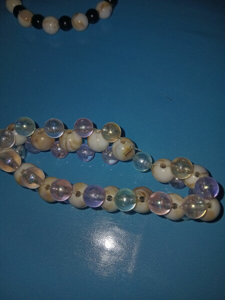 Bracelet de perles colorées